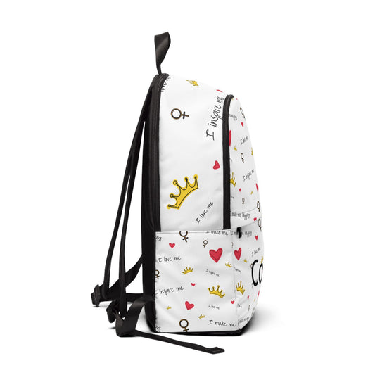 Mochila escolar personalizable 'I Make Me Happy'