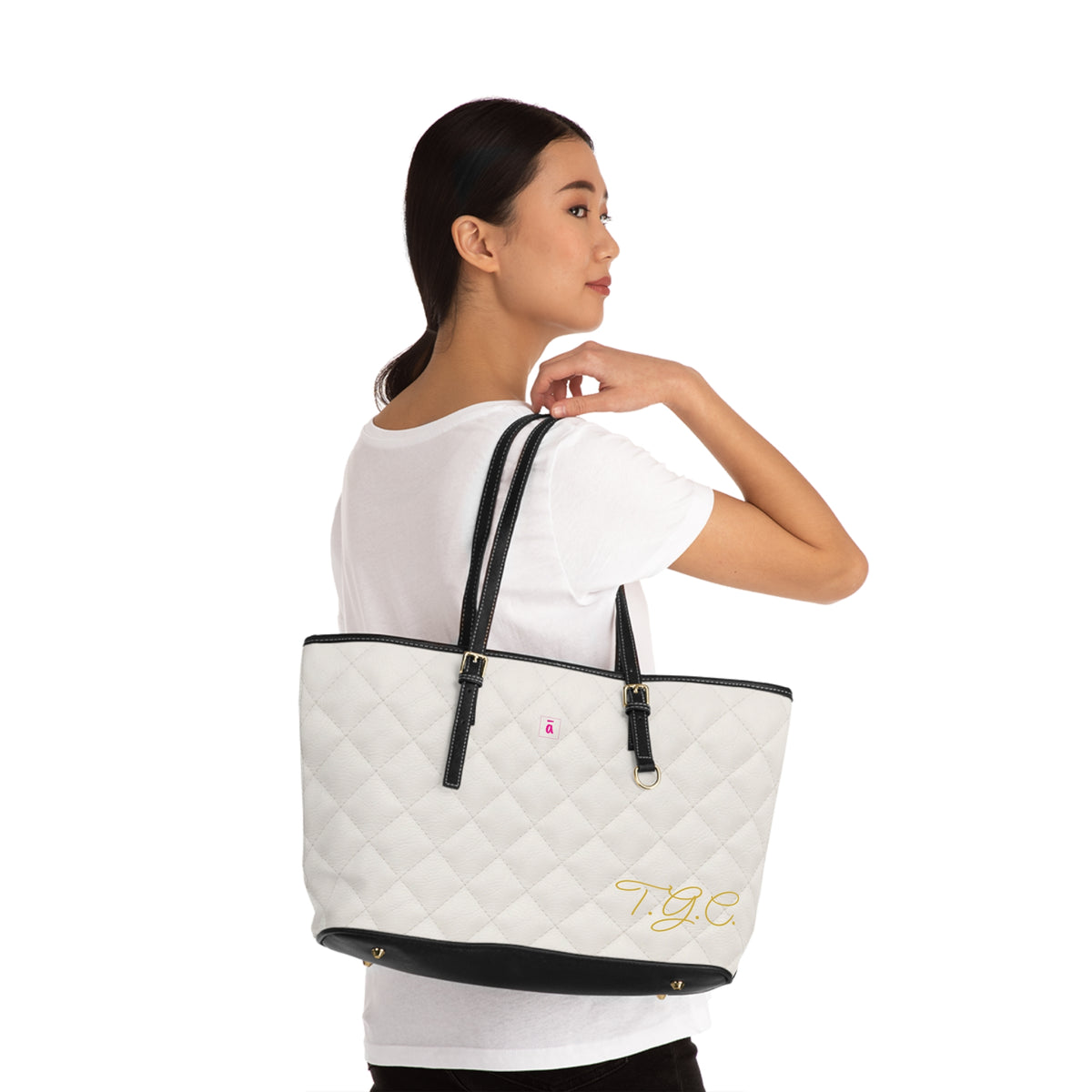 Bolso Personalizado Acolchado Blanco