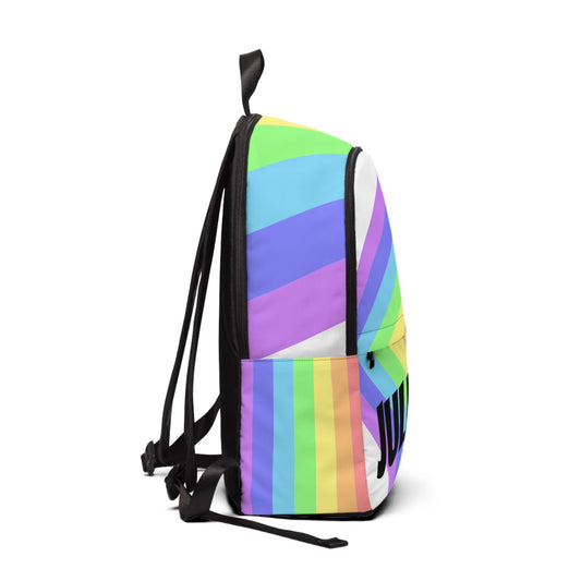 Mochila escolar personalizable - Arcoiris