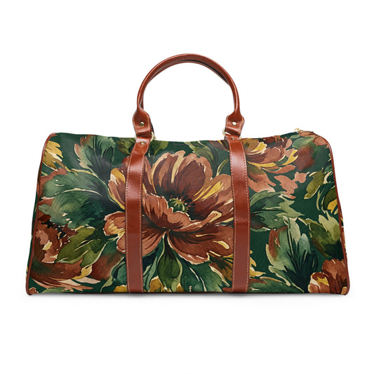 Floral Weekender Travel Bag