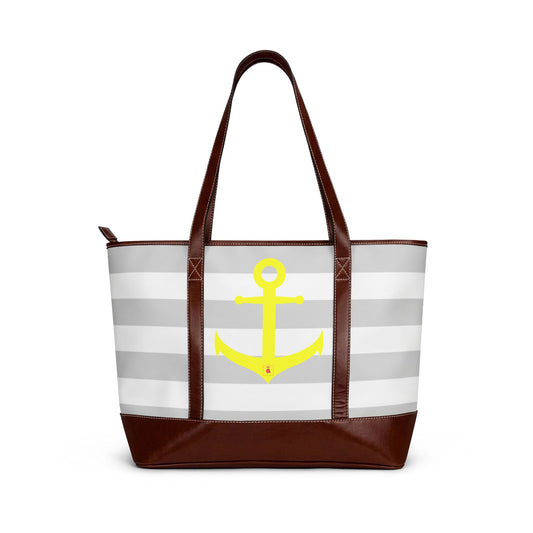 Nautical Anchor Tote Bag