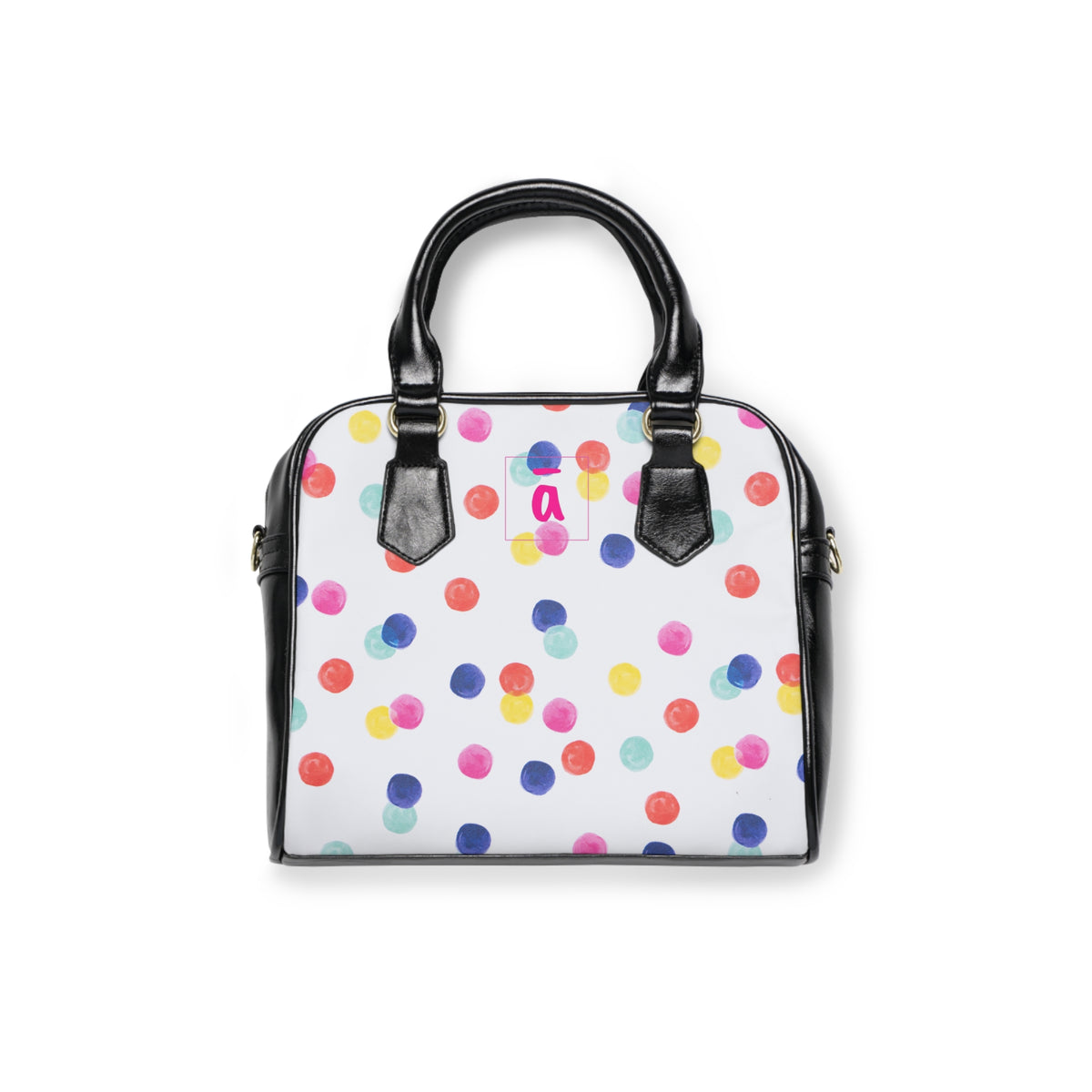 Polka Dot Shoulder Handbag
