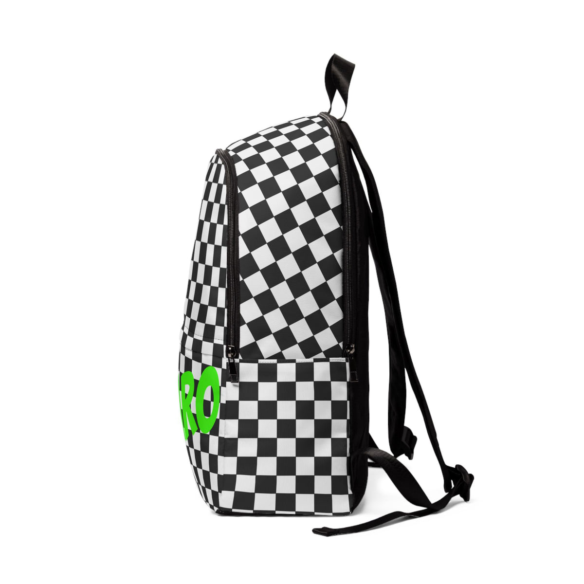 Mochila escolar personalizable - Blanco y negro