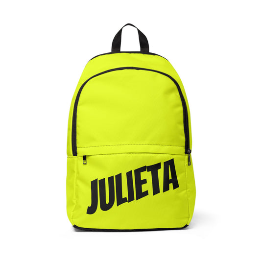 Mochila escolar personalizable  - Limón