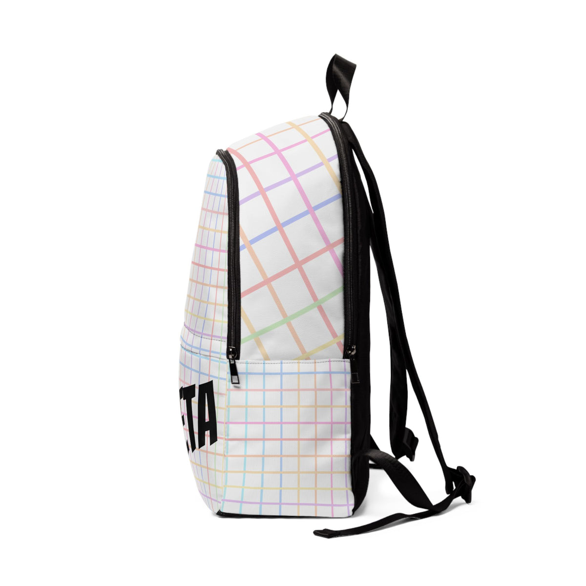 Mochila escolar personalizable - Lineas Arcoiris