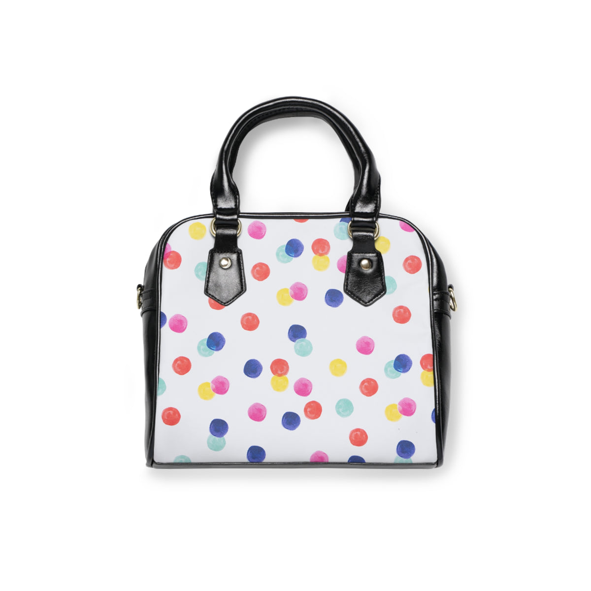 Polka Dot Shoulder Handbag