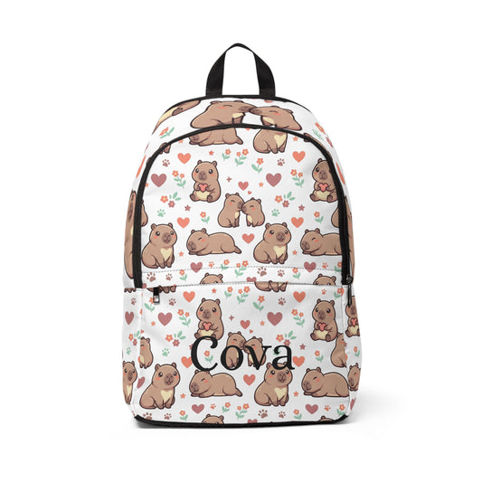 Mochila escolar personalizable Capibara