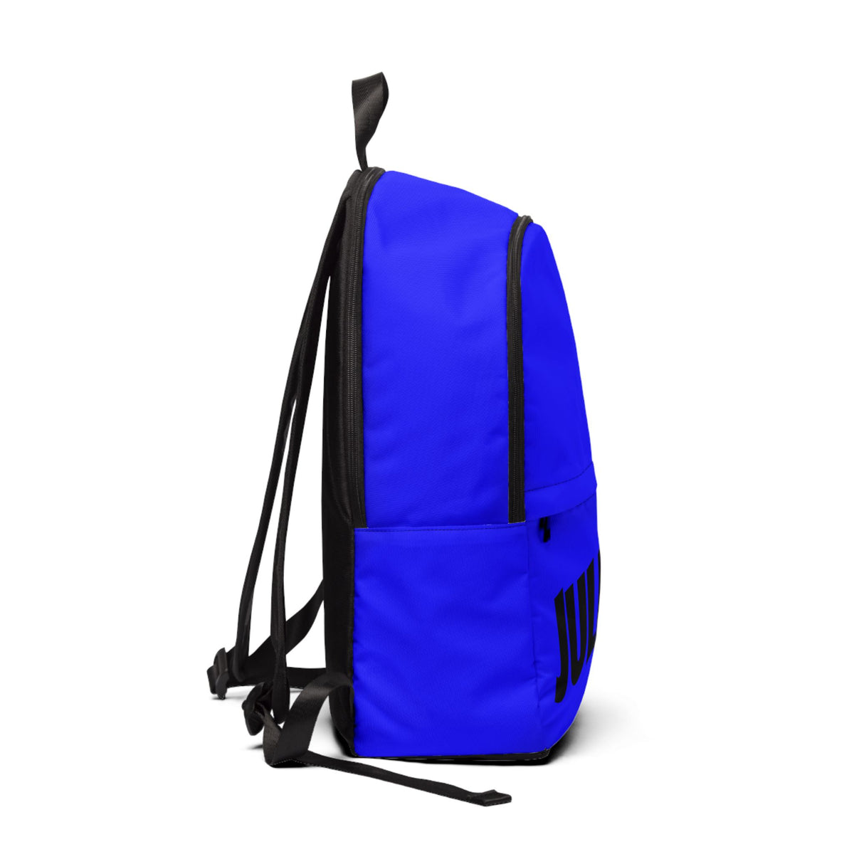 Mochila escolar personalizable - Azul Fluor