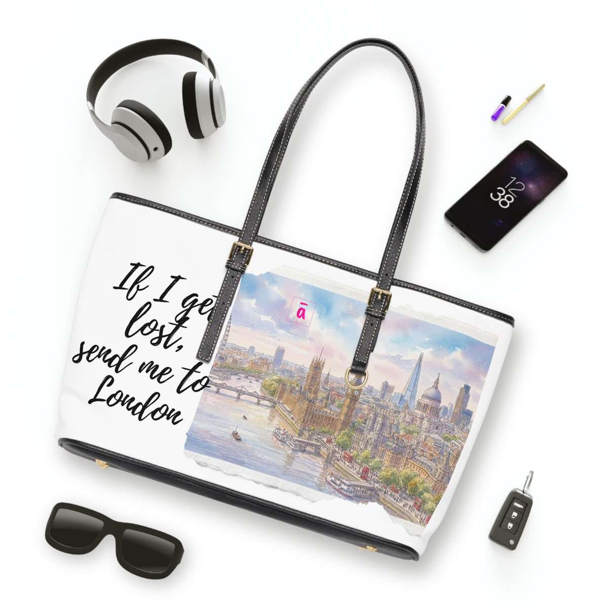 London Cityscape Shoulder Bag
