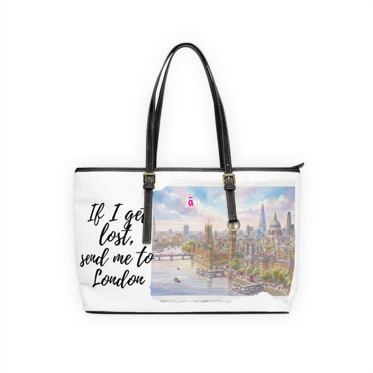 London Watercolour Shoulder Bag