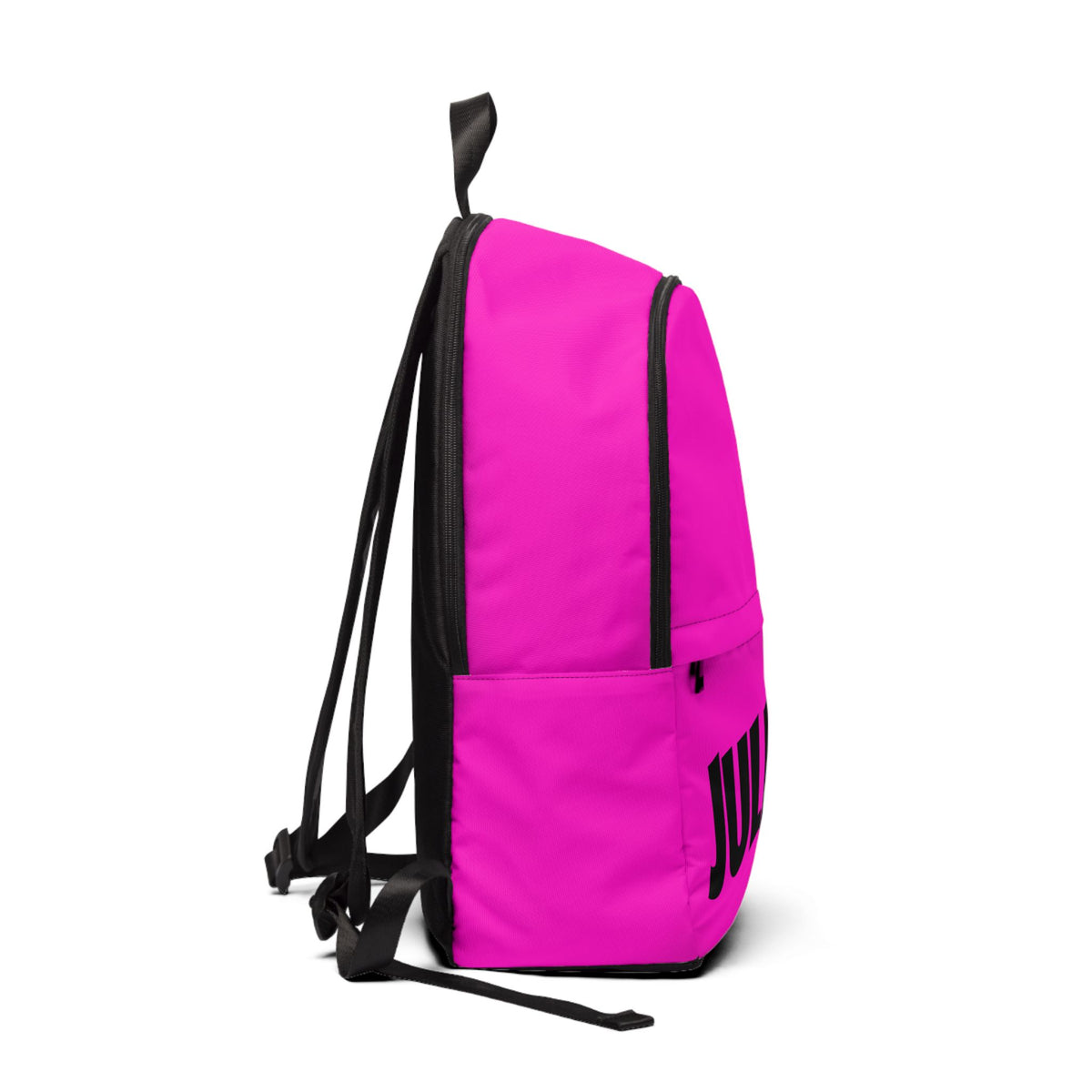 Mochila escolar personalizable - Rosa Fluor