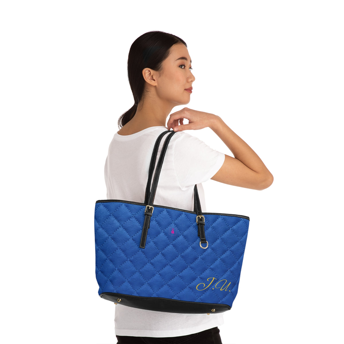 Bolso Personalizado Acolchado Azul